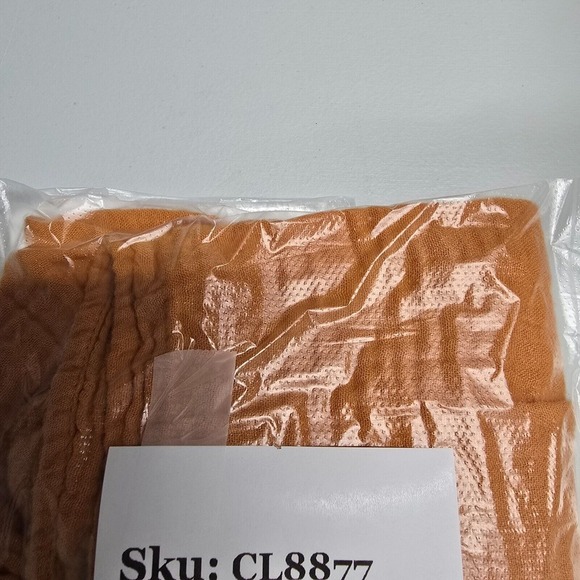 Xirena Top Womens Small Orange‎ Sleeveless Gauze Y Neck Cotton Flowy - Picture 11 of 11